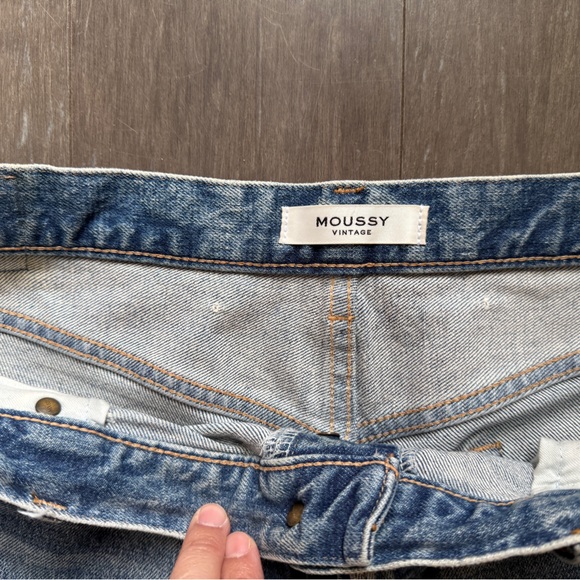 Moussy Isabel Tappered Skinny Blue Jean - Picture 7 of 13